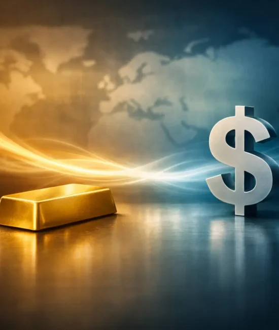 ما هي علاقة سعر الذهب بسعر الدولار؟